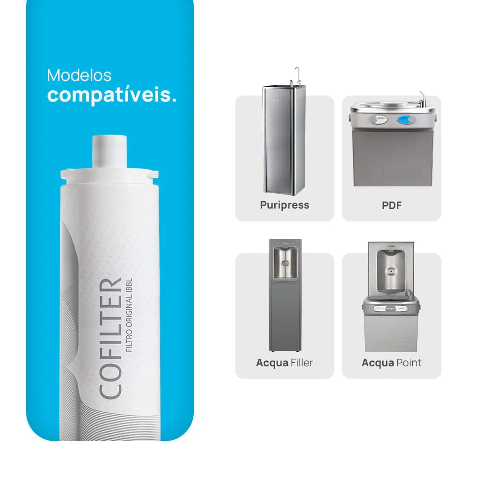 Kit 3 Filtros de Água Cofilter (Pré C+3)