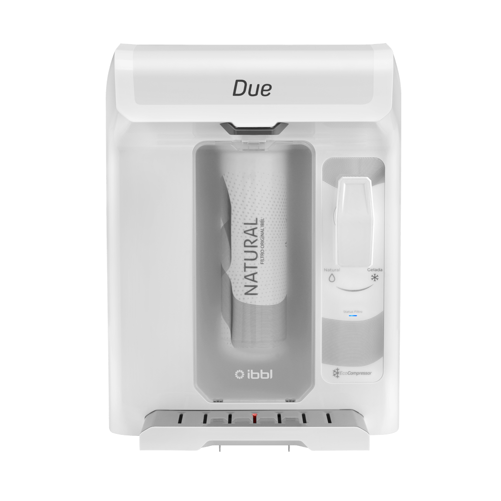 Purificador de Água Due com Compressor Branco BIVOLT