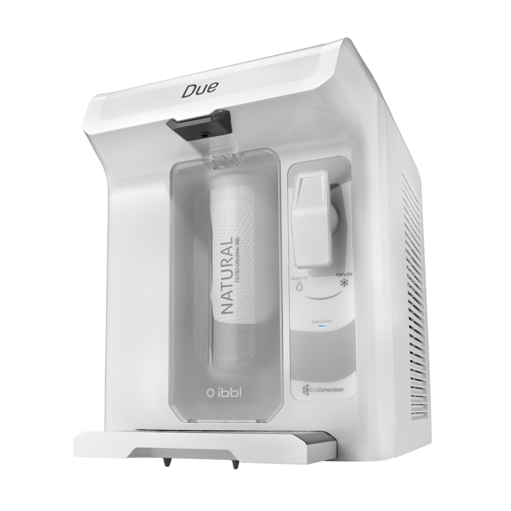 Purificador de Água Due com Compressor Branco BIVOLT