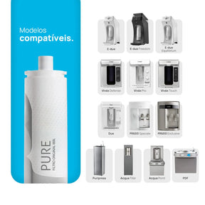 Kit 3 Filtros de Água Pure (A+1)